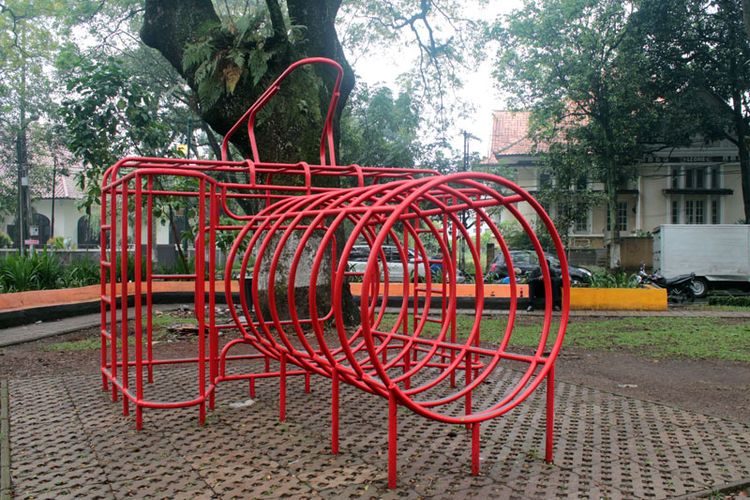 Salah satu sudut Taman Fotografi, Kota Bandung.
