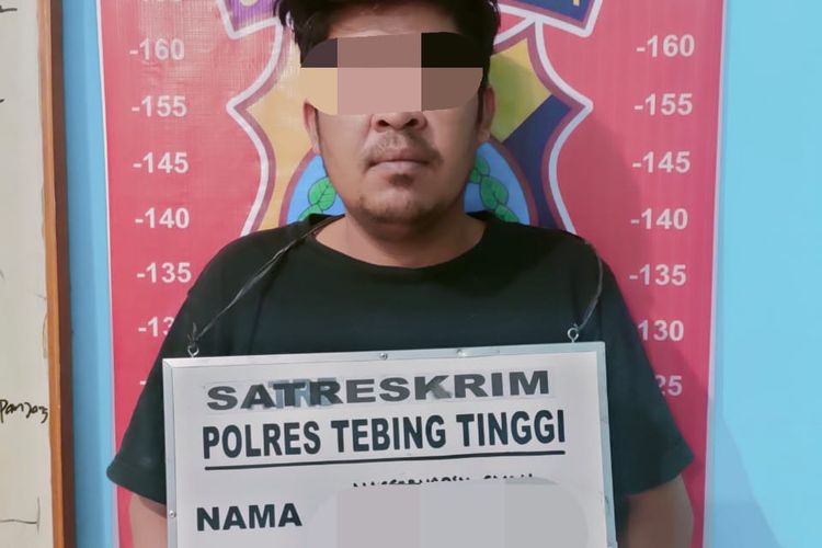 Polisi menangkap duda inisial LS (30) di Kota Tebing Tinggi Sumateta Utara karena mencabuli pacarnya yang masih dibawah umur 