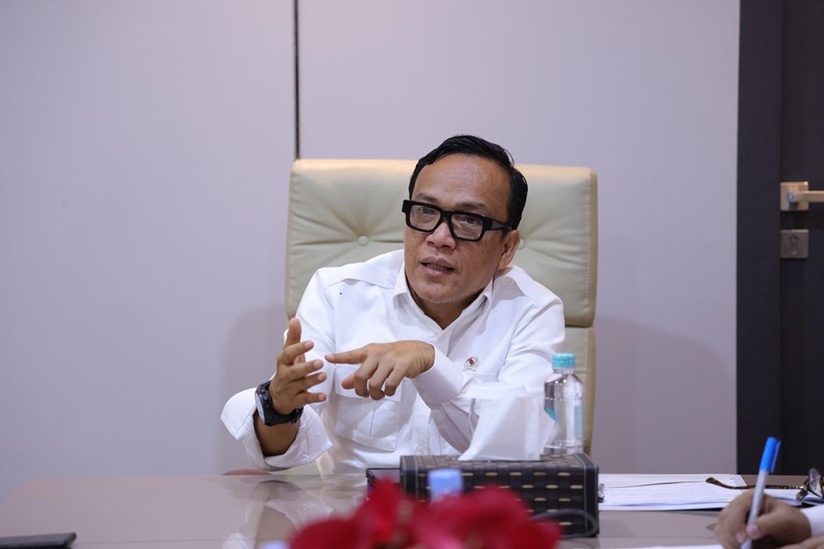 Wakil Menteri Ketenagakerjaan (Wamenaker) Immanuel Ebenezer Gerungan.