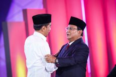Quick Count Kompas Data 55 Persen: Jokowi-Ma'ruf 54,75 Persen, Prabowo-Sandiaga 45,25 Persen