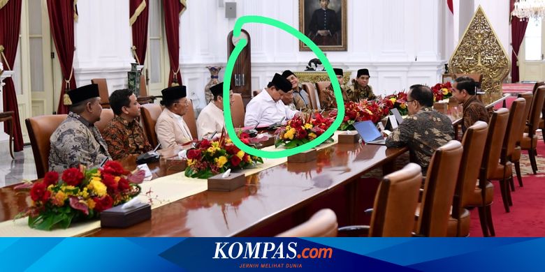 Prabowo Diviralkan Tidur saat Rapat dengan Jokowi, Gerindra Beri Penjelasan