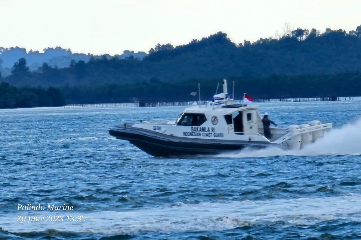 Kapal patrol HSC bernomor lambung HSC IV/32-04