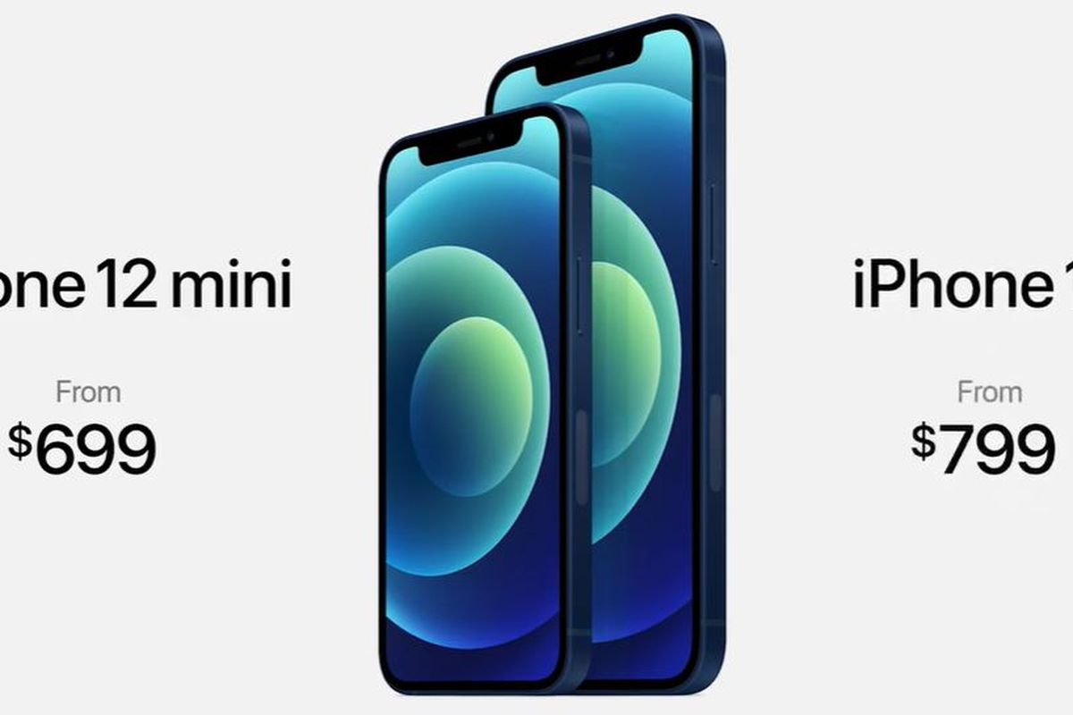 Harga iPhone 12 mini dan iPhone 12.