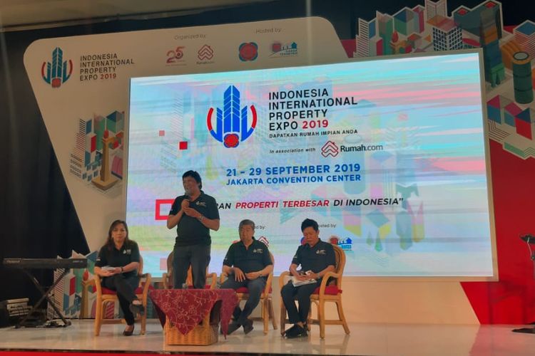 Pameran Indonesia International Property Expo (IIPEX) resmi digelar, Sabtu (21/9/2019) di Hall A JCC Senayan