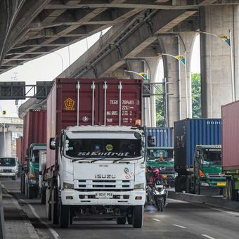 Pembatasan angkutan barang Mudik Lebaran 2026