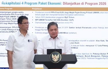 Pemerintah Siapkan Rp 16,23 Triliun untuk 8 Stimulus Ekonomi hingga Akhir  Tahun Ini