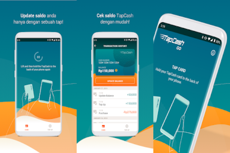 Cara top up TapCash BNI atau cara isi TapCash BNI dengan mudah lewat mobile banking, internet banking, ATM, hingga dompet digital