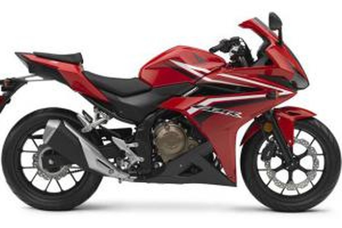 Honda CBR500R terbaru, tampang semakin agresif.