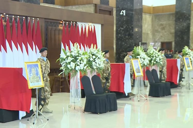 3 Prajurit TNI yang Gugur di Lebanon Dianugerahi Kenaikan Pangkat Anumerta