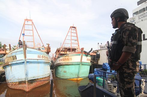 KKP Tangkap 2 Kapal Illegal Fishing Berbendera Vietnam di Natuna