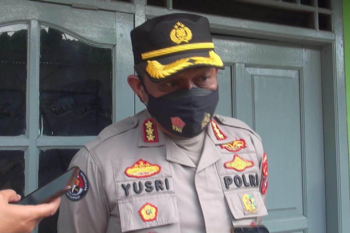 Kabid Humas Polda Metro Jaya Kombes Pol Yusri Yunus di Penggilingan, Jakarta Timur, Kamis (24/12/2020)