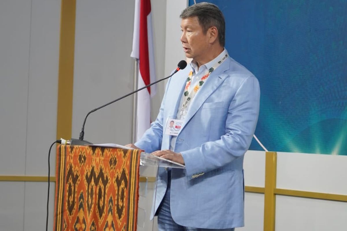 Utusan Khusus Presiden Bidang Energi dan Lingkungan Hidup, Hashim Djojohadikusumo, di COP30. 