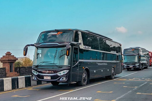 PO New Shantika Rilis Dua Bus Dream Coach