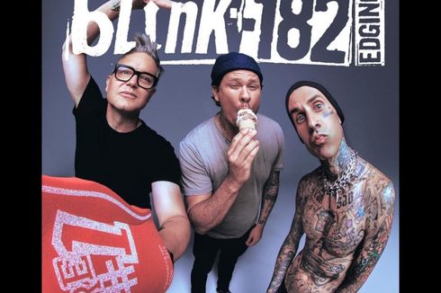 Blink-182 Reuni untuk Pertama Kali, Tom DeLonge Unggah Foto Lawas Bersama Travis Barker dan Mark Hoppus