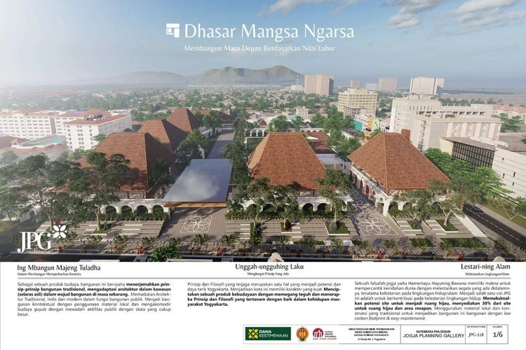 Dhasar Mangsa Ngarsa jadi pemenang sayembara pra desain Jogja Planning Gallery (JPG)