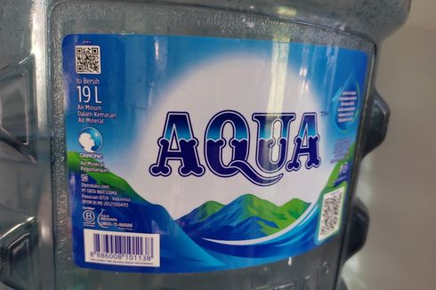 Penjelasan Danone soal Video Mudahnya Galon Aqua Dipalsukan
