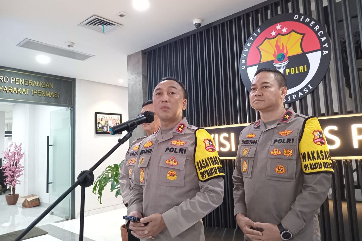 Kepala Divisi Humas Mabes Polri, Irjen Sandi Nugroho, Sabtu (13/1/2024).