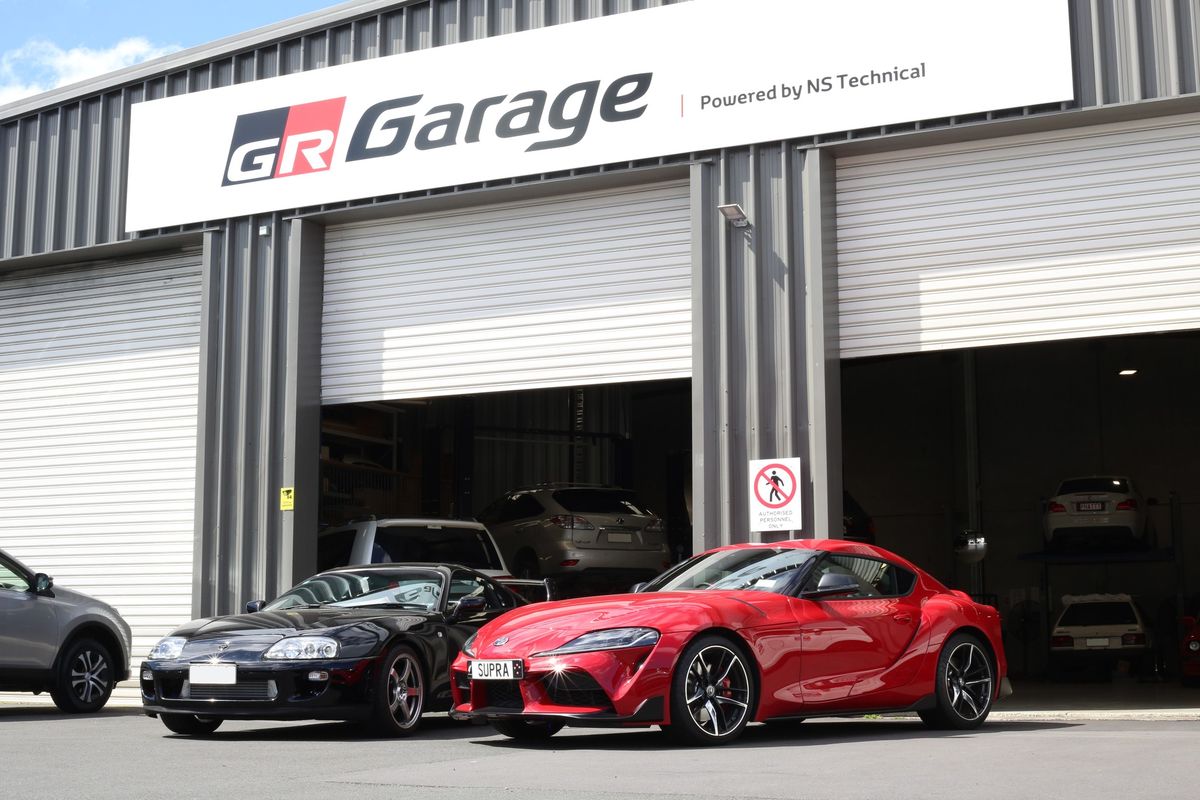 Ilustrasi GR Garage di Auckland, Selandia Baru.