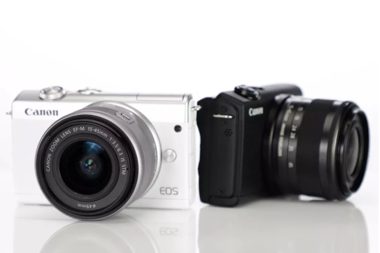 Ilustrasi kamera mirrorless Canon EOS M200