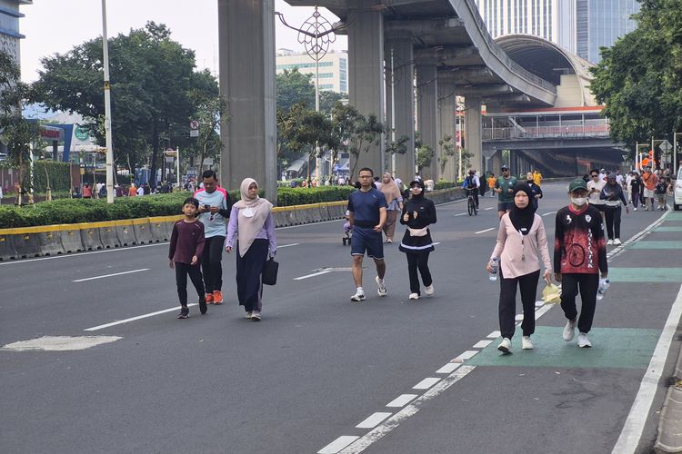 Pilih Rasuna Said Dibanding Bundara HI untuk CFD, Warga: Lebih Sepi, Lebih Fokus Olahraga 