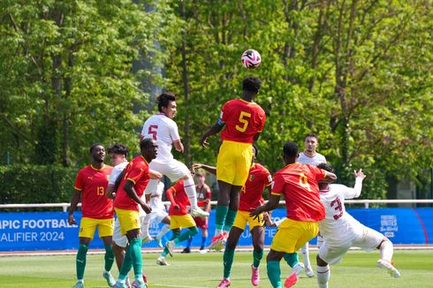 Hasil Timnas U23 Indonesia Vs Guinea 0-1: Garuda Kalah, STY Kartu Merah, Olimpiade Harus Menunggu
