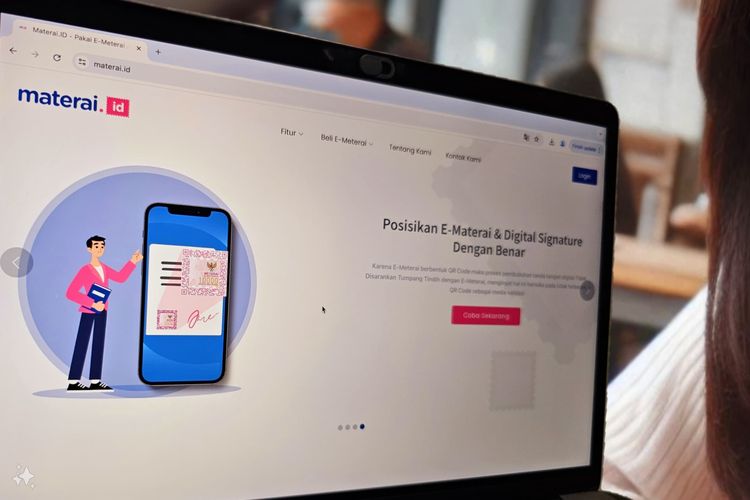 Platform Materai.ID menyediakan layanan pembubuhan e-meterai dengan cepat, mudah, dan aman. 