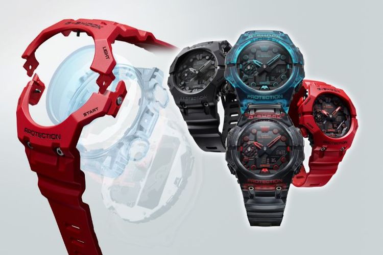 Jam tangan terbaru keluaran Casio, GA-B001 dan GA-B001G dari lini seri G-Shock. 


