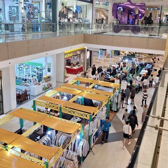 Ilustrasi salah satu mal di kawasan Jakarta Selatan, Selasa (1/3/2025).