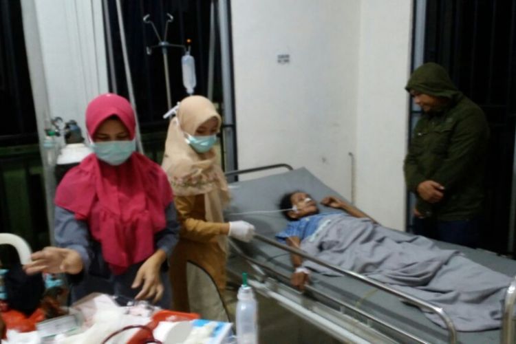 Sitiyah yang Sempat ditelantarkan PJTKI akhirnya saat ini mendapat perawatan medis di RSUD Embung Fatimah.