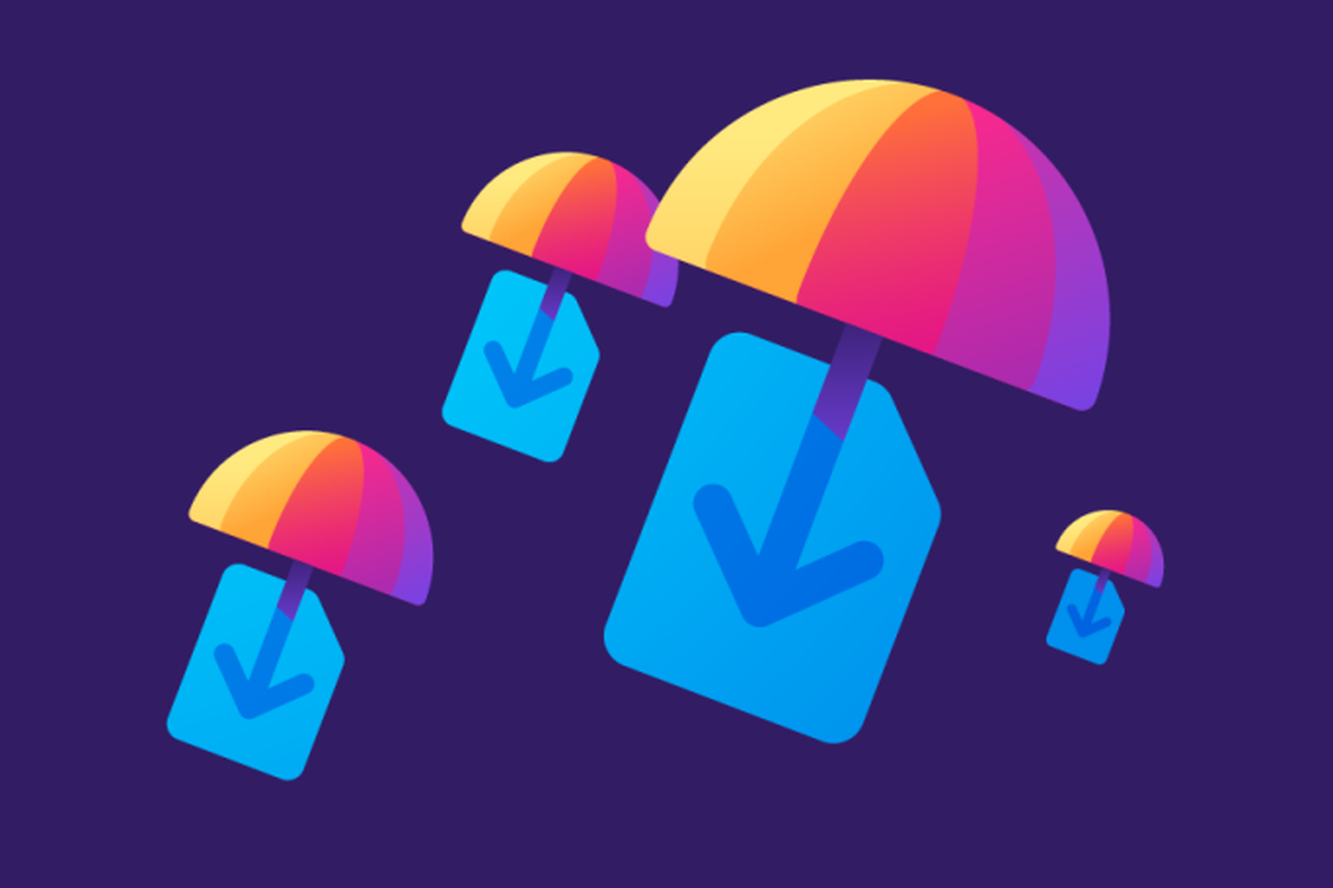 Ilustrasi Firefox Send