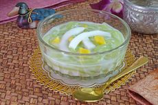 Resep Cendol Dawet Tepung Beras, Tanpa Kapur Sirih