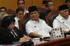 Tinggalkan Gedung MK, Prabowo-Hatta Irit Bicara 