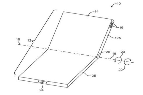 Apple Patenkan Konsep iPhone Lipat