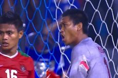 Kurnia Meiga Gagalkan Penalti Teerasil Dangda