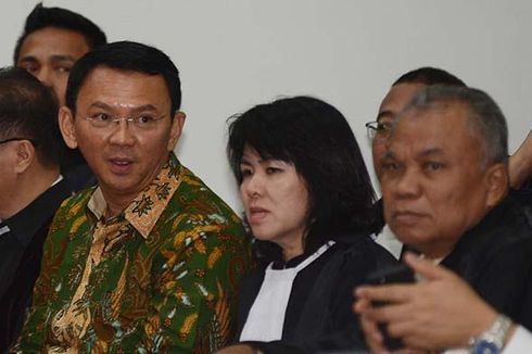 Selesai Sidang, Ahok ke Balai Kota DKI