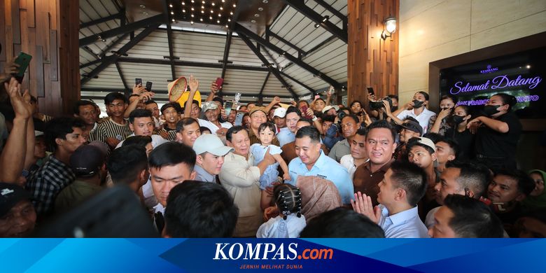 Makan Siang bersama Masyarakat Medan, Prabowo Ingatkan untuk Terus Jaga Persatuan