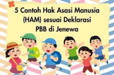 5 Contoh Hak Asasi Manusia (HAM) sesuai Deklarasi PBB di Jenewa