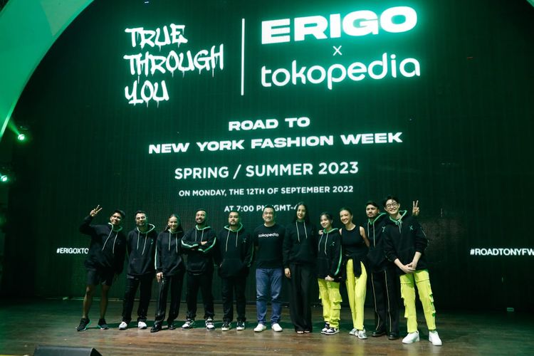 Dua belas artis dan influencer Indonesia akan diboyong oleh Erigo X di ajang New York Fashion Week Spring/Summer 2023.