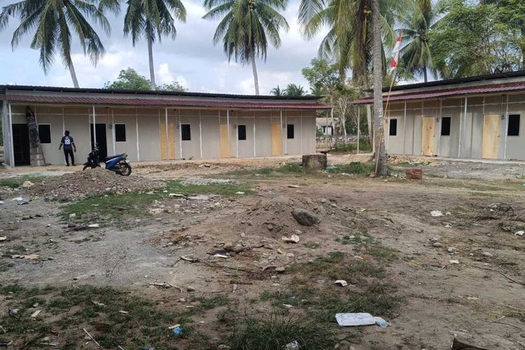 Warga Keluhkan Huntara Babo di Aceh Tamiang Banjir, Belum Layak Ditempati, Hujan Langsung Banjir