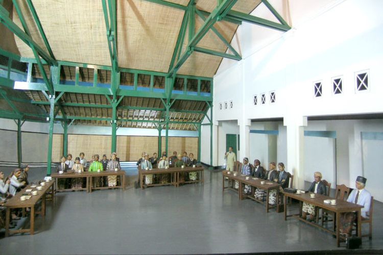 Diorama Kongres I Budi Utomo di Yogyakarta