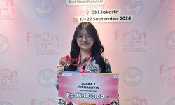 Lewat Karya Inspiratif dari Kampung Batara, Siswi SMAK Penabur Ini Raih Prestasi di FLS2N