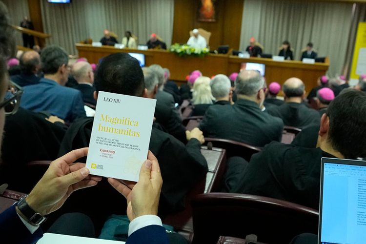 Pope Leo XIV resmi merilis ensiklik pertama bertajuk ?Magnifica Humanitas? atau ?Magnificent Humanity? di Vatikan, pada Senin (25/5/2026) waktu setempat.
