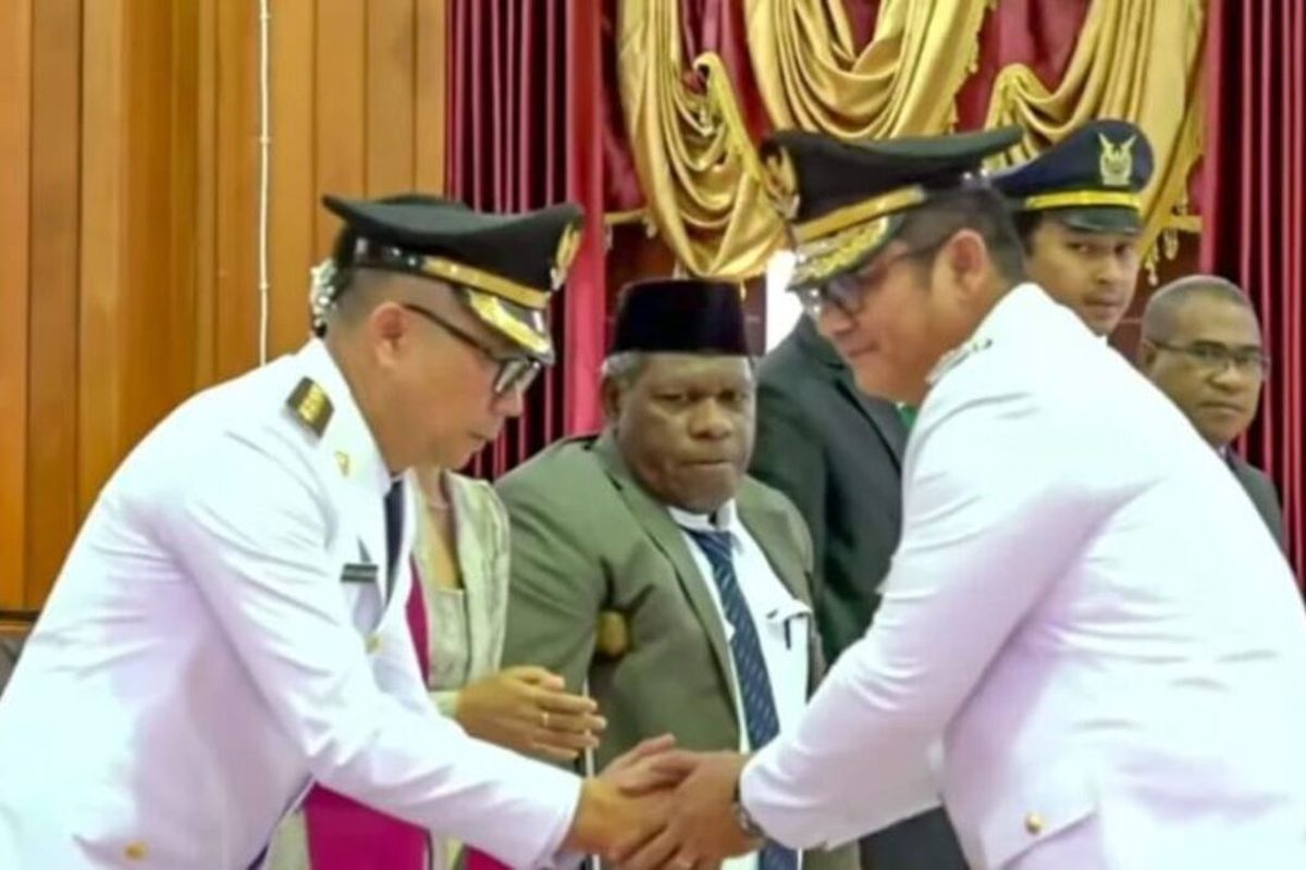 Yonathan Demme Tangdilintin Jadi Pj Bupati Mimika Papua Tengah