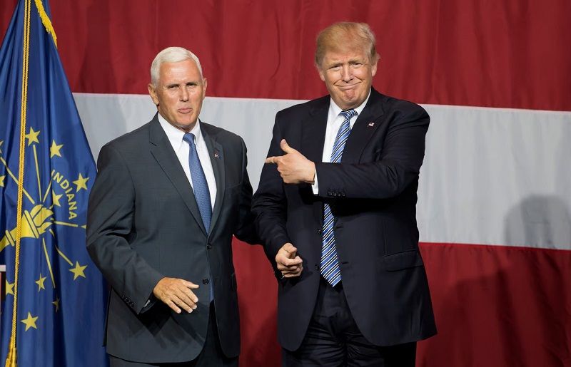 Membaca Peluang Mike Pence Kalahkan Donald Trump Dapatkan Tiket Pilpres AS dari Partai Republik