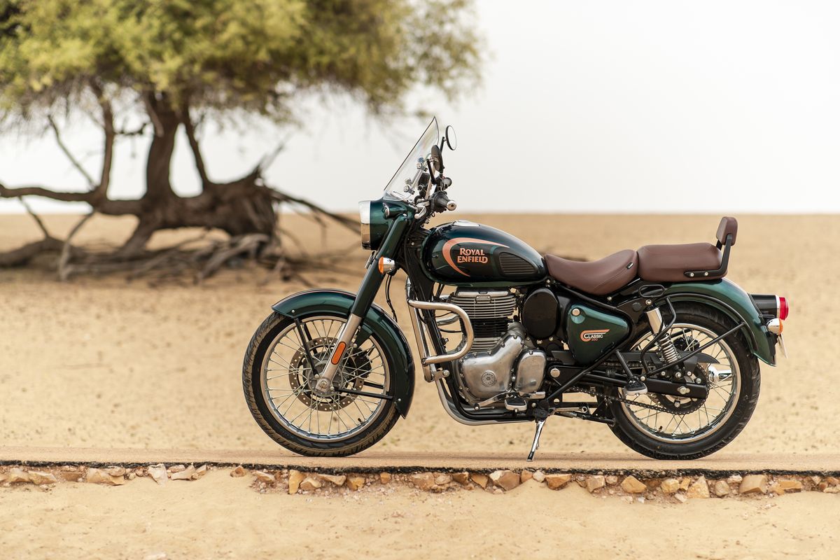 Royal Enfield All-New Classic 350 Halcyon Green