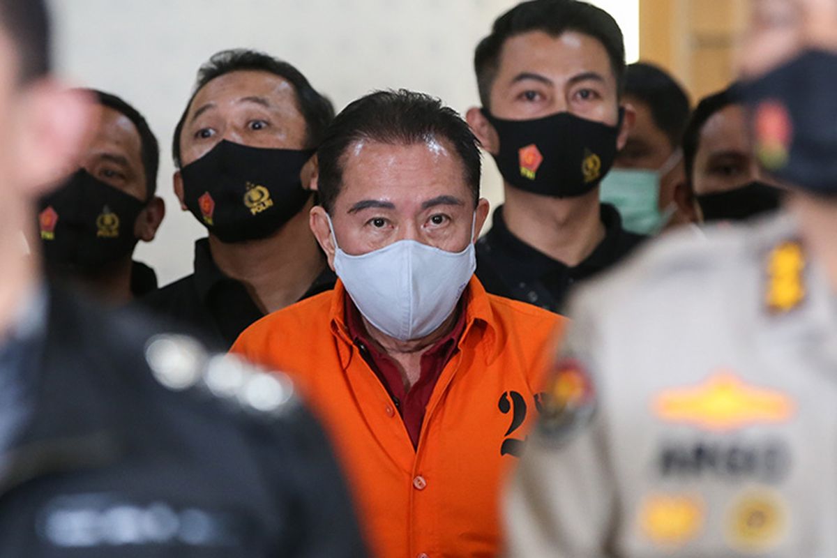 Graft convict Djoko Tjandra. 