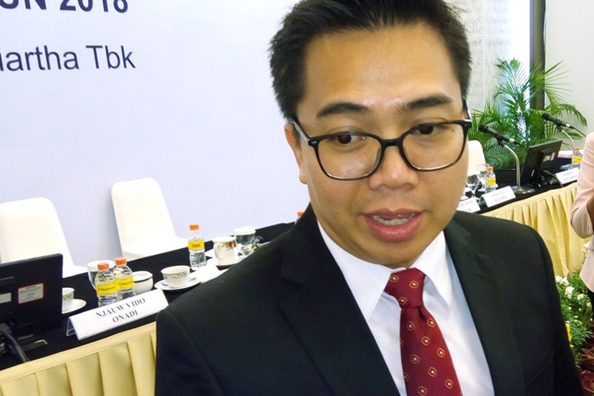 Direktur PT Wahana Ottomitra Multiartha Tbk (WOM Finance) Zacharia Susantadiredja saat RUPS WOM Finance di Jakarta pada Kamis (15/3/2018) mengatakan bahwa sekitar 70 persen bisnis perusahaan masih dipusatkan di Jawa. 