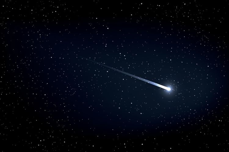 Ilustrasi komet