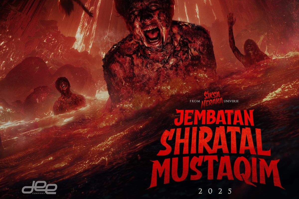 Poster film Jembatan Shiratal Mustaqim.