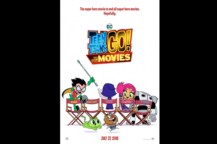 Poster film Teen Titans Go! To the Movies (2018).